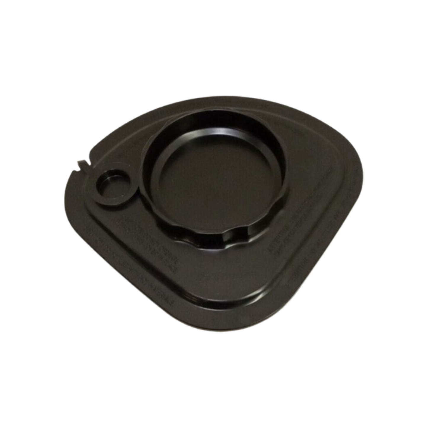 Vitamix Black Splash Lid with Tethered Lid Plug for Advance Containers | Blenders Direct