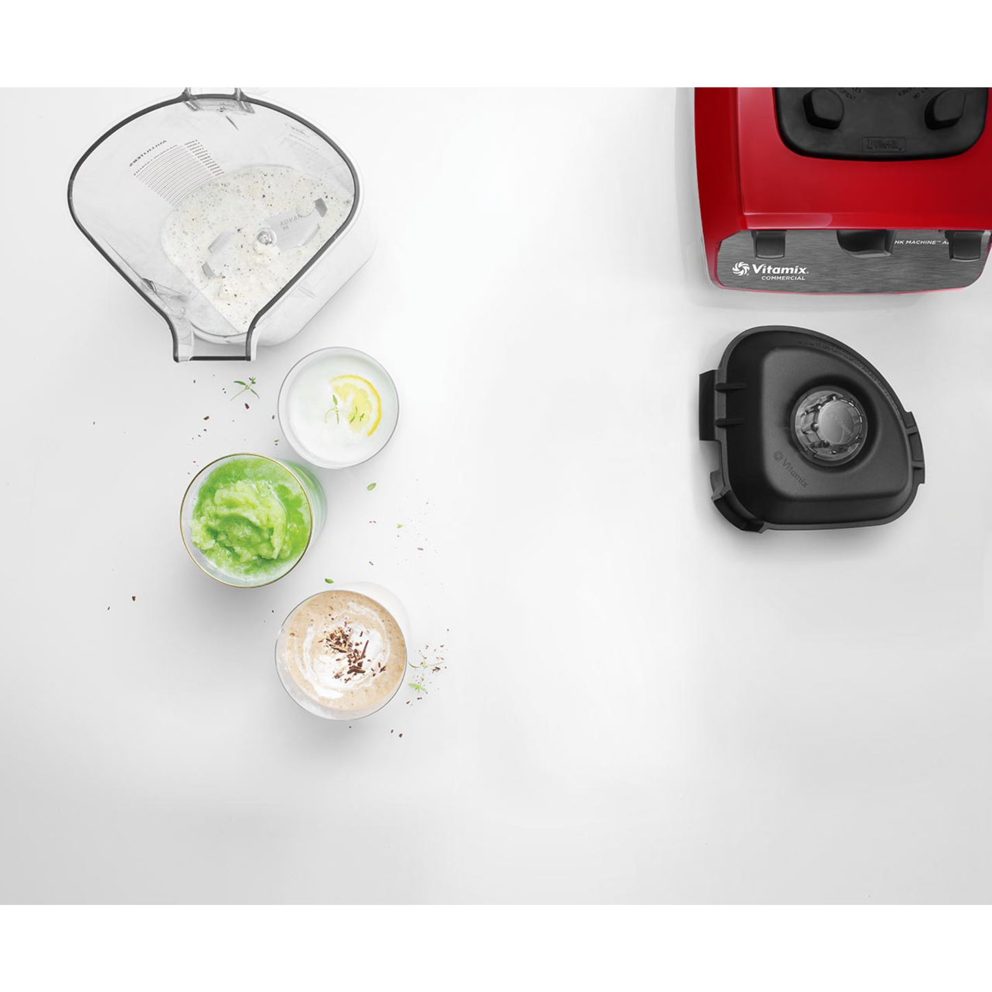 Vitamix Drink Machine Two-Speed 1.4L | Blenders Direct with ingredients on a white surface