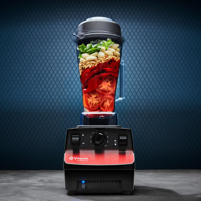 Vitamix Vita-Prep 3 | Blenders Direct with ingredients inside on a dark background